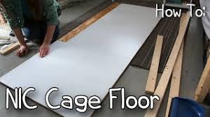 nic c c rabbit cage floor level