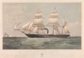 Genova Sardinian Screw Steam Ship 1859 Tons 300 Horse Power Belonging to  the Transatlantic Steam Navigation Company of Genoa | Royal Museums  Greenwich