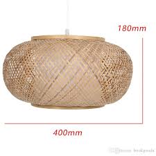 Bamboo Lampshade Pendant Ceiling Shade