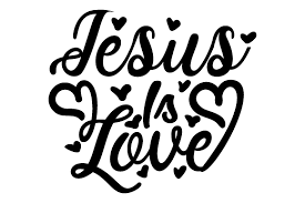These svg images were created by modifying the images of pixabay. Jesus Is Love Svg Cut File By Creative Fabrica Crafts Creative Fabrica