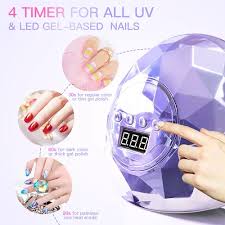 Vova 110w Uv Lamp For Manicure Nail Dryer Pro Uv Led Gel Nail Lamp Fast Curing Gel Polish Ice Lamp For Nail Manicure Machine