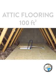 attic flooring 100 ft² attic ladders