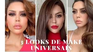maquiagem os 3 makeup looks universais