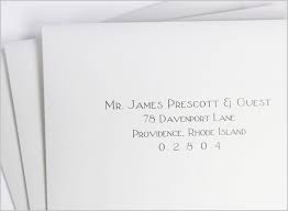 Addressing Wedding Envelopes Calligraphy Or Printing