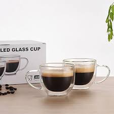 Double Wall Glass Cup Beer Coffee Cup