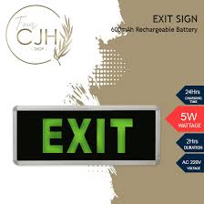 Fourcjh Exit Sign Fire Exit Sign