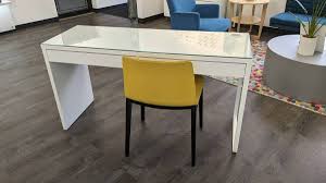 Ikea White Micke Writing Desk W