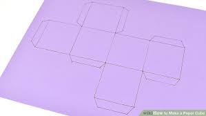 How To Make A Paper Cube With Pictures Wikihow