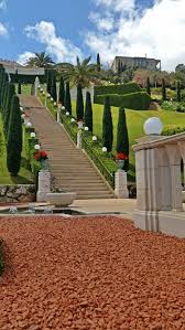 beautiful bahai gardens of haifa joy