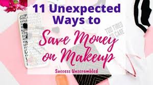 11 unexpected ways to save money on makeup