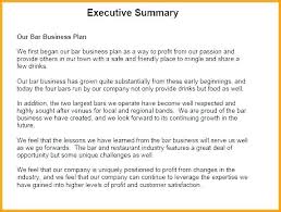 Example Of The Business Plan Executive Summary For Medium