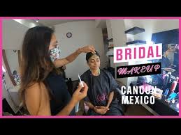 bridal makeup in cancun mexico