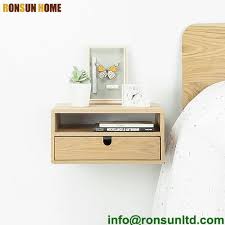 Choose a look to suit your home & enjoy free enameled with a lacquered white finish, the bedside table has an aura of sophistication. Wholesale Durable Wooden Storage Shelf Rack Floating Bedside Table Wall Mounted Shelf With Drawer Bedside Nightstand Side Table Buy Storage Shelf Rack Wall Mounted Shelf With Drawer Nightstand Side Table Product On Alibaba Com