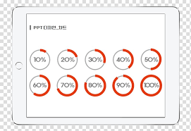 Percentage Chart Naver Blog List Ppt Transparent Background