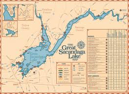 Chambers Update Map Of Great Sacandaga Lake The Daily Gazette