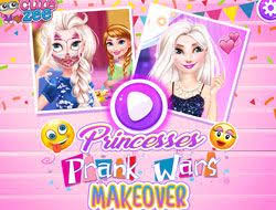 disney princesses makeover salon