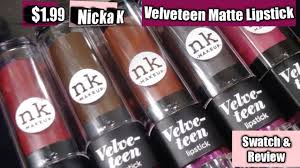 velve matte lipstick review swatch
