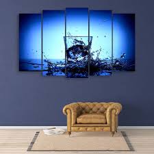 Glass Wall Painting For Living Room