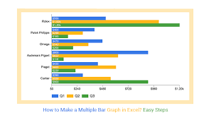multiple bar graph in excel
