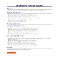 Mary smith sometown, pa 17000 phone: 2 Engineering Teacher Resume Examples