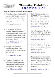 Aligned to common core standard simplifying it further, the probability will be 1/4. Probability Word Problems Worksheet Free