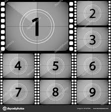 big set clic film countdown frame