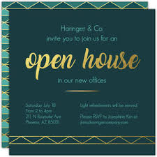 Business Open House Invitations Business Open House Announcements