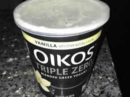 oikos triple zero vanilla nutrition