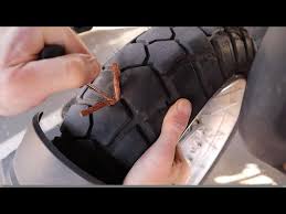 how to plug a motorcycle tire you