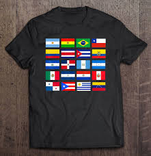 This page was created for the latin american roots project, to contain images of the flags of the 20 latin american nations in a uniform, outlined format. Latin American Flags Hispanic Heritage Month