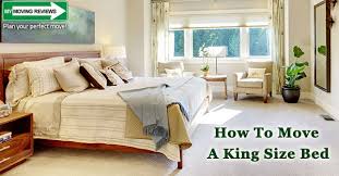 how to move a king size bed and mattress
