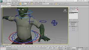 rigging a character in 3ds max