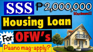 how to apply sss housing loan for ofw s