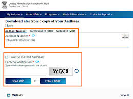 Aadhaar Card Download How To Download Aadhaar From The