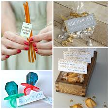 clever new year s eve party favor ideas