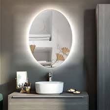 Our range here at tap warehouse includes demister mirrors, mirrors with shaver sockets and even mirrors with. China Oval Backlit Led Mirror Bathroom Vanity Accessory Wall Mirror Oem China Hotel And Apartment Illuminated Mirrors Plywood Mirror Cabinet For Motel And Apartment