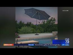Patio Umbrellas Sold At Costco Recalled