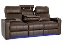 Octane Seating Turbo Xl700 Brown Sofa