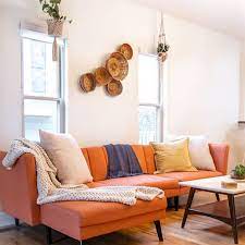 Living Room Orange