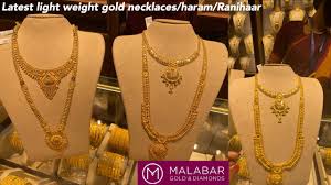 malabar latest light weight gold
