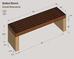 4 Diy Outdoor Bench Plans Free For A