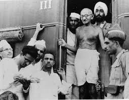 Image result for gandhi and india