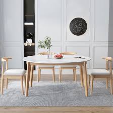 Modern White Round Shape Table Sintered
