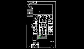 hospital autocad drawing dwg file