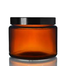 500ml Amber Ointment Jar With Cap