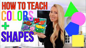 how to teach colors and shapes you