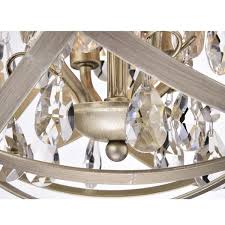 This fixture is 15 wide and 9 tall. Benita Brushed Champagne Metal And Crystal Orb 4 Light Chandelier On Sale Overstock 16002994
