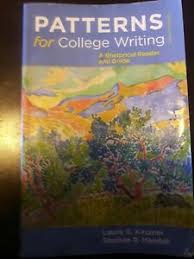 Mandell patterns for college writing, brief edition: Pattetns For College Writing A Rhetorical Reader And Guide Twelfth Edition Ebay