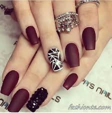 #elegant manicure pics #maroon nail designs #maroon manicure #short nails. 35 Maroon Nails Designs Nenuno Creative