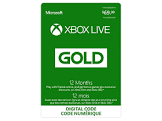 Xbox Live Gold 12 Month Membership - Digital Download Microsoft